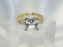 Big Diamond 18K Gold plated Ring
