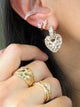 Beth 14K Gold plated Earring - Sweetas Trends