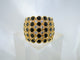 Black & Gold plated Ring - Sweetas Trends