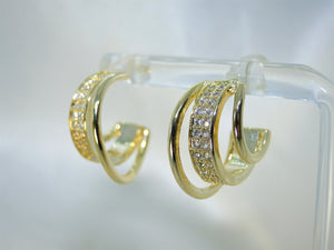 Marry 14K Gold plated Hoop