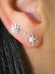 Floral Pearl 925 Silver Sterling Earring - Sweetas Trends