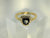 Black Heart 14K Gold plated Ring - Sweetas Trends