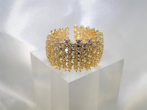 Diamonds 14K Gold plated Ring