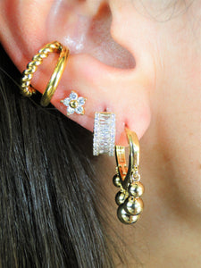 Two Layers Gold Ear Cuff