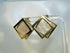 Gold Shell Square Stud Earring