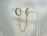 18K Gold plated Chain Earring