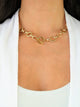 Sweetas 18K Gold plated Curb Chain Necklace
