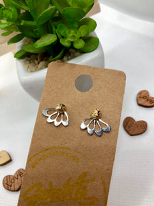Wing 18k Gold-plated Earrings - Sweetas Trends